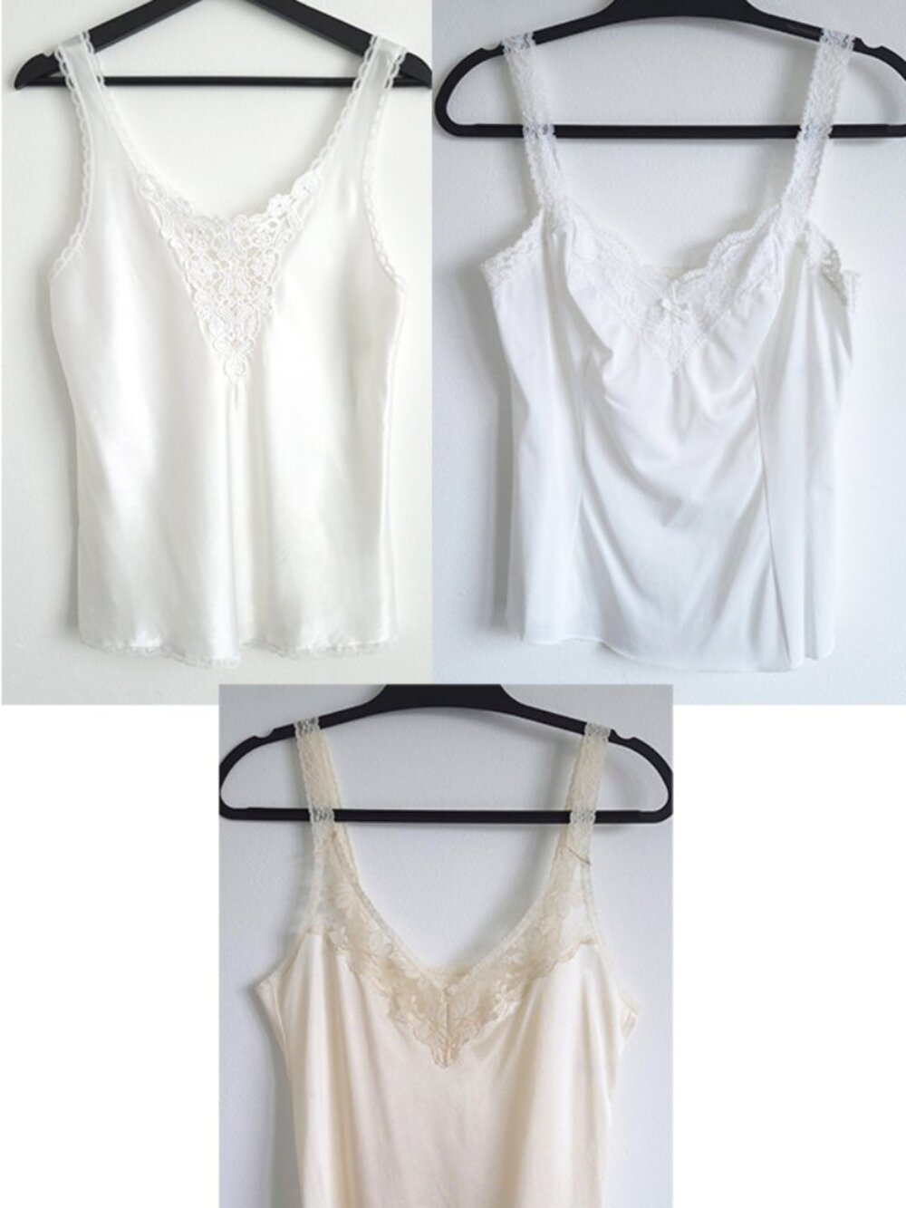 Vintage Lace Trim Cami Bundle